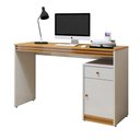 Ver imagem 2 de Escrivaninha Mesa Escritório Madrid 1 Porta 100% MDF 120cm