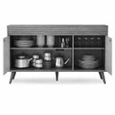 Ver imagem 2 de Buffet Aparador 3 Portas Retrô México 1,36m Arbo Design