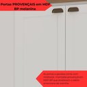Ver imagem 7 de Balcão 2 Portas 3 Gavetas 120cm Americano 100% MDF sem Tampo Provençal Branco/Fosco