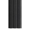 Painel Ripado para Área Externa Preto em Placas Wpc 290cm X 20cm Rm Decor - 2