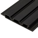 Ver imagem 1 de Painel Ripado para Área Externa Preto em Placas Wpc 290cm X 20cm Rm Decor