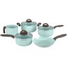 Jogo de Panelas 5 Peças Cerâmica Suprema Brinox Antiaderente:verde - 1
