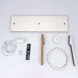 Luminaria Pendente Tripla Koni E27 Madeira Mdf Cq Desmontada:branco - 7