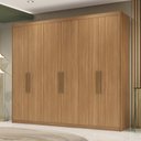 Ver imagem 1 de Guarda Roupa Casal 6 Portas 3 Gavetas Sumatra 