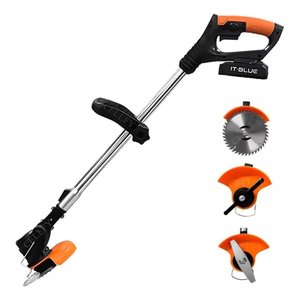 Roçadeira Cortador Aparador Grama 32v com 2 Baterias