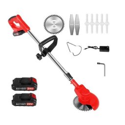 Roçadeira Cortador Aparador Grama 32v com 2 Baterias - 6