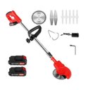 Ver imagem 6 de Roçadeira Cortador Aparador Grama 32v com 2 Baterias