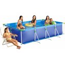 Ver imagem 1 de Piscina Armação ( Estruturada ) Retangular 5.000L Mor
