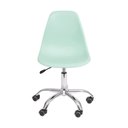 Ver imagem 1 de Cadeira Charles Eames Dkr Pp Base Rodizio:verde Claro