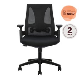 Cadeira Escritório Diretor com Braços 3D NR17 Toledo - 11