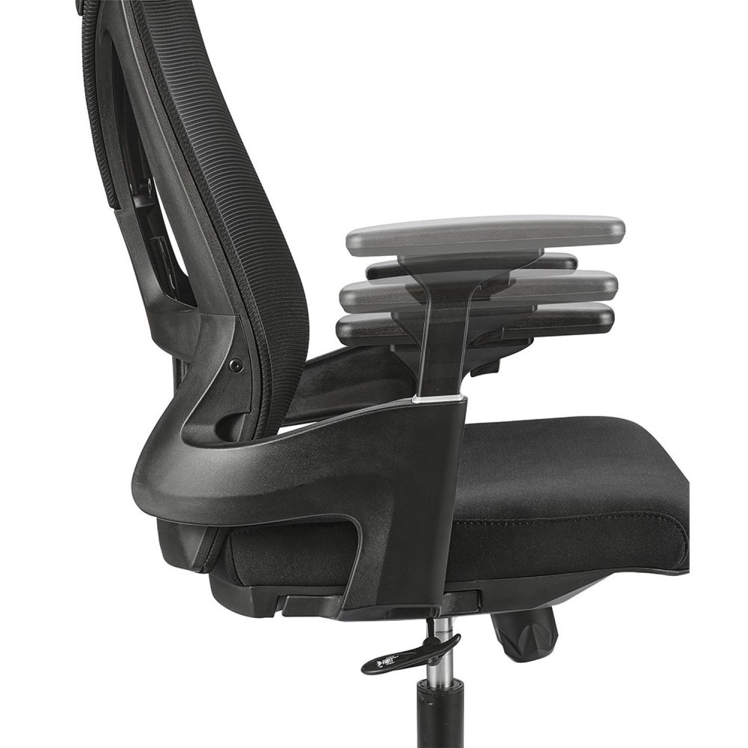 Cadeira Office Diretor Toledo com Apoia Cabeça e Braços 3D NR17  - 8