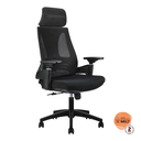 Ver imagem 1 de Cadeira Escritório Presidente com Apoia Cabeça e Braços 3D NR17 Toledo