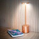 Ver imagem 4 de Par 2x Luminária de Mesa Touch Candeeiro Led sem Fio Recarregável Rose