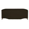 Calçadeira Recamier Baú Solteiro 90cm Greta Suede Marrom - DS Estofados - 1