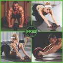 Ver imagem 2 de Roda Abdominal para Treinamento Grupo Musculares