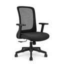 Ver imagem 6 de Cadeira para Escritório Diretor Office NR17 Boston Preto Rivatti