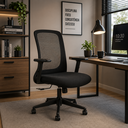 Ver imagem 1 de Cadeira para Escritório Diretor Office NR17 Boston Preto Rivatti