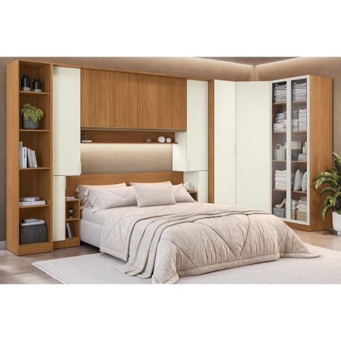 Quarto Modulado Casal Liga 9PÇAS QM37 Canela Kappesberg