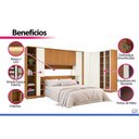 Ver imagem 5 de Quarto Modulado Casal Liga 9PÇAS QM37 Canela Kappesberg