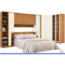 Ver imagem 2 de Quarto Modulado Casal Liga 9PÇAS QM37 Canela Kappesberg