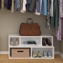Ver imagem 3 de Sapateira Organizadora Caren 2 Portas 6 Prateleiras 90cm MDF Branco Woodcore