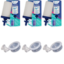 Ver imagem 6 de Kit 03 Un Vela Oásis Água Alcalina Tripla Ação Prata + 03 Un Boia Original Oasis Dosadora