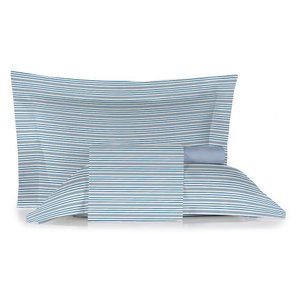 Jogo de Cama Casal Algodão 300 Fios 4 Peças Estampa Moderna