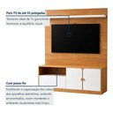 Ver imagem 4 de Estante Home Valdemóveis Monza 2 Portas 1 Gaveta Tvs até 55"