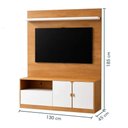 Ver imagem 2 de Estante Home Valdemóveis Monza 2 Portas 1 Gaveta Tvs até 55"