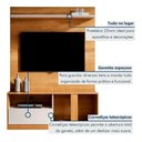 Ver imagem 6 de Estante Home Valdemóveis Monza 2 Portas 1 Gaveta Tvs até 55"