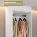 Ver imagem 7 de Guarda-Roupa Modulado Roupeiro Closet Sapateira 1 Porta Versatille Yescasa