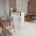 Ver imagem 5 de Mesa Bancada Balcão Ilha para Cozinha com 3 Portas e Nichos Divisor de Ambiente Veneza Branco