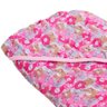 TOALHA DE BANHO INFANTIL COM CAPUZ ALGODÃO SOFT BORDADA FEMININA BABY JOY REF:0408330202 80X90 - UN  - 2