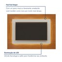 Ver imagem 4 de Painel para TV até 58 Polegadas com LED 100% MDF 180cmx130cm Grecia Bege Naturalle/Off White