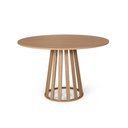 Ver imagem 1 de Mesa de Jantar Redonda 120cm 6 Lugares Gabi MDF Jade - Straub Web