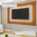 Ver imagem 4 de Painel para TV até 65 Polegadas 100% MDF com LED 220CMX130CM Mavaular Grécia Bege