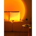 Ver imagem 6 de Luminária Noturna Lâmpada Projeção Sunset Led Efeito por Sol