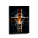 Ver imagem 2 de Quadro Leão Cruz -- BR ARTES