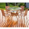 Conjunto para Jardim com Mesa e 4 Cadeiras Viviane Espresso Móveis - 1