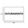 Placa Sinalização 1-2 Oficio Faturamento Mdf Branco - 3