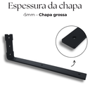 Ver imagem 7 de Kit 3 Suportes de Prateleira Design em L 30cm Mão Francesa de Parede Moderna Preto