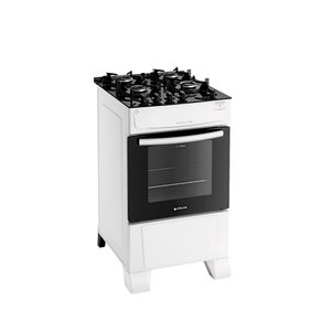 Fogão Atlas Mônaco Top Glass 4 Bocas - Mesa de Vidro - Forno 50L - Acendimento Automático