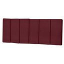 Ver imagem 2 de Cabeceira Cama de Solteiro Box 1,60 X 55 Cm Modelo Dubai Vinho