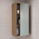 Ver imagem 1 de Armário Espelheira Organizador 36cm 2 Prateleiras e Porta Mel Cp7020