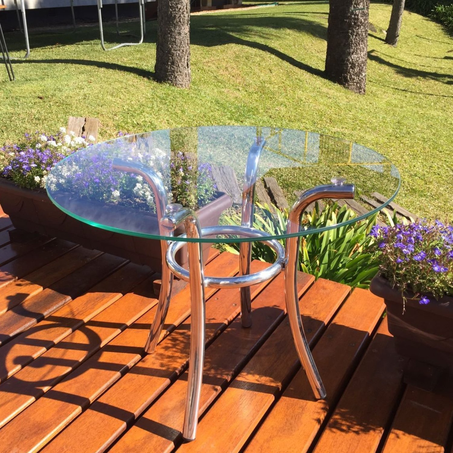 Mesa para Jardim Duda Stand Espresso Móveis - 1