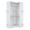 MÓDULO CLOSET CABIDEIRO EM L 100% MDF A 2,00 M473.B (CASA) MUNDI MOVEIS - 4