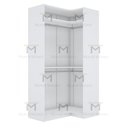 Ver imagem 4 de MÓDULO CLOSET CABIDEIRO EM L 100% MDF A 2,00 M473.B (CASA) MUNDI MOVEIS