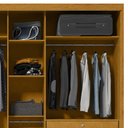 Ver imagem 7 de Guarda Roupa Casal 2 Portas 7 Gavetas com Espelho Apolo 100% MDF