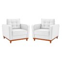 Ver imagem 2 de Kit 2 Poltronas Luxo Sala de Estar Bouclé Samuel