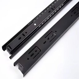 2 (1 Par) Corrediças Trilho Telescópico 45cm Gaveta Móvel - 8